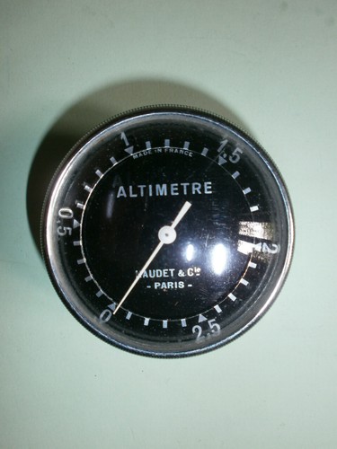 Ancien altimetre naudet cie - naudet, &
