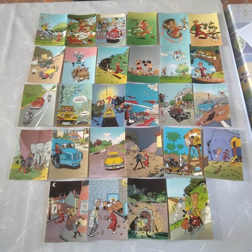 Lot cartes postales spirou - lot, 28