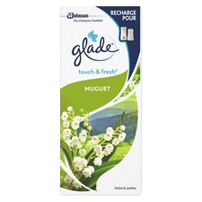 LOT DE 3 GLADE  touch fresh muguet- Recharge diffuseur