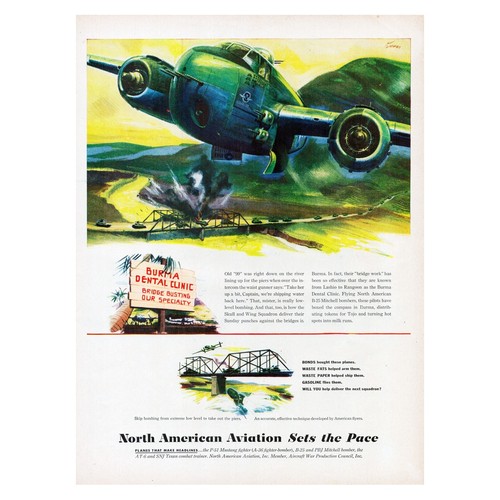 Affiche vintage avion - vintage, de