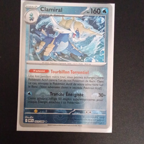 Pokémon jcc clamiral 023 086 - pokémon,