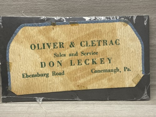 Oliver cletrac tractor sales - &,