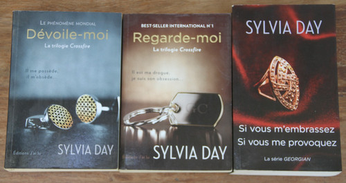Sylvia day lot livres - lot,