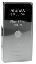 LINGOT ARGENT PUR .999 STONEX