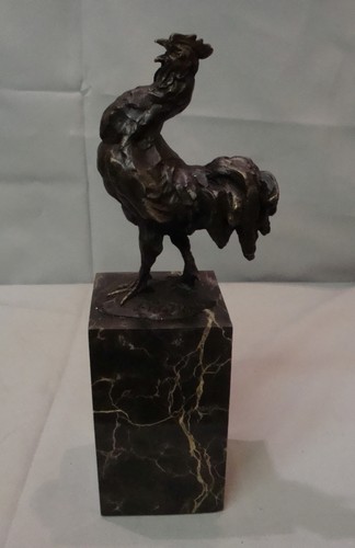 Statue sculpture coq oiseau - coq,