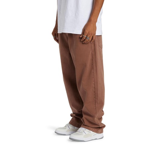 Jean baggy teinture - -, prune