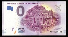 Billet Souvenir 0 Euro - PAÇO DOS DUQUES DE BRAGANÇA GUIMARÃES 2019-1 NEUF / UNC