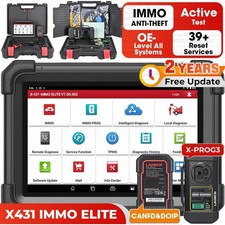 2025 LAUNCH X431 IMMO ELITE Multimarque Clé IMMO Programmier Codage scanners