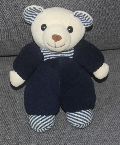 Doudou ours bleu marine - doudou,