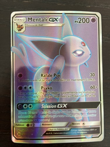 Carte pokémon mentali - carte, gx
