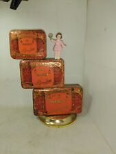 ANCIENNE BOITE PUBLICITAIRE BERGAMOTTES DE NANCY AVEC BOITE A MUSIQUE