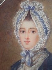 Ancienne  miniature peinte