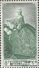 Belgique 862 neuf 1949 Fleurs, Fürstenbildnisse