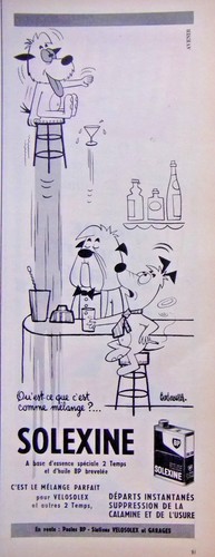 Publicité 1959 solexine - 1959, a
