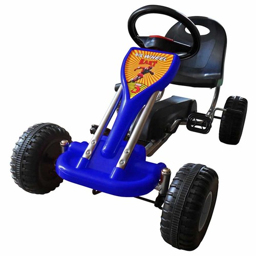 Kart pédales bleu jardin - pédales,