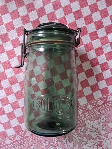 Bocal ancien verre - , en