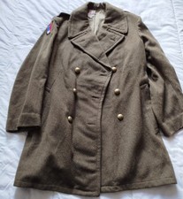 manteau militaire over Coat kaki laine uniforme Légion Indochine Algérie