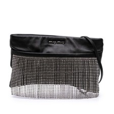 Miu Miu Nappa Cristal Fringe