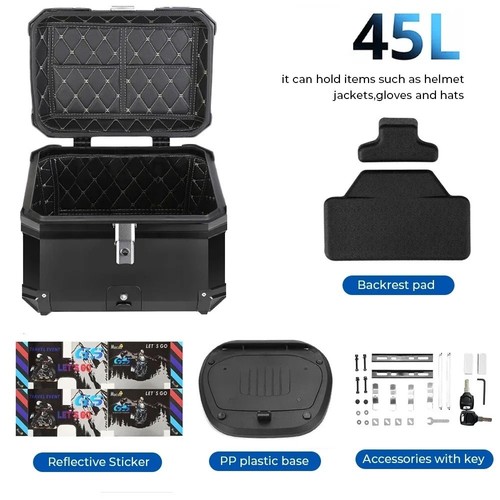 Top case moto 65l - case,