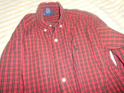 Euc ralph lauren red plaid - lauren,