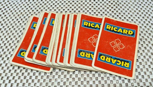 Ancien jeu cartes - jeu,