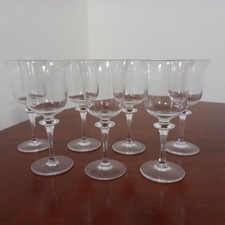 7  verres à eau modèle Saumur cristal Daum France h : 18.5 cm (prix à la pièce)