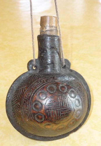 Chine ancienne poire poudre - chine, à