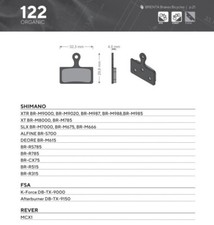 PATINS DE FREIN ORGANIQUES