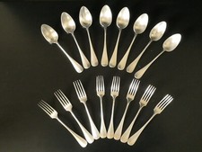 ménagère métal argenté Christofle, Alfénide et Cailar Bayard