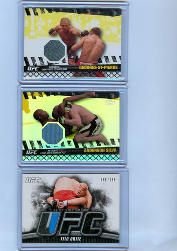 Ufc 2010 topps relic - ufc,
