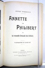 LIVRE ANCIEN BORDEAUX ANNETTE PHILIBERT NOUVELLE CROISADE DES ENFANTS 1913