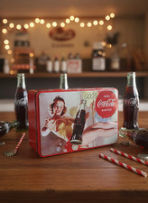 Boîte en Métal Vintage Coca-Cola | Publicité Rétro | Décoration Cuisine