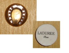 Fève publicitaire Laduree 2005
