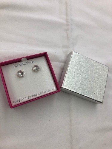 Sterling silver swarovski - sterling,