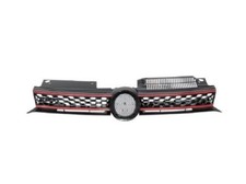 VOLKSWAGEN GOLF 6 DE 2008-2012 GRILLE DE CALANDRE GTI NOIRE/ROUGE NEUVE