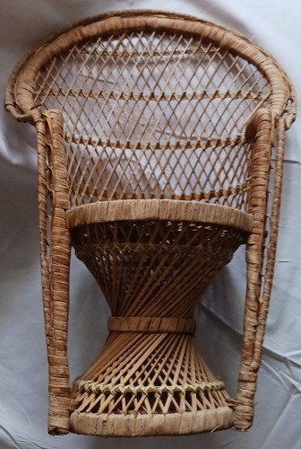Petit fauteuil osier rotin - fauteuil,