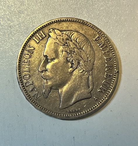 Piece francs argent - 5,