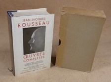 LA PLEIADE : J.J. ROUSSEAU -