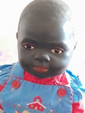 Poupon ancien noir