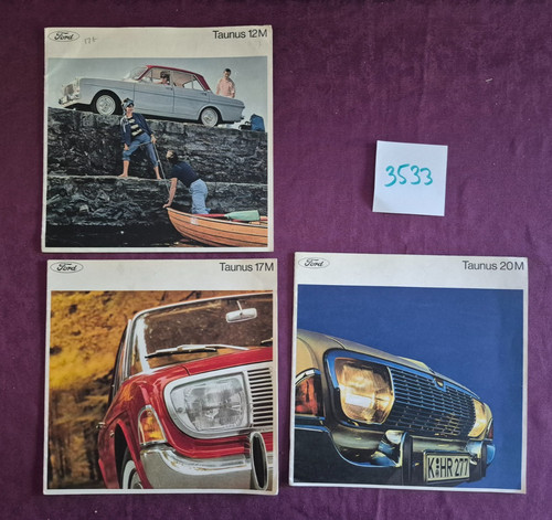 3533 ford taunus - taunus, 12m