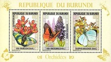 Burundi 2014 Perf. Fauna &