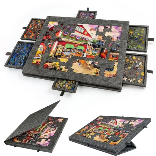 Table puzzle tiroirs - table,