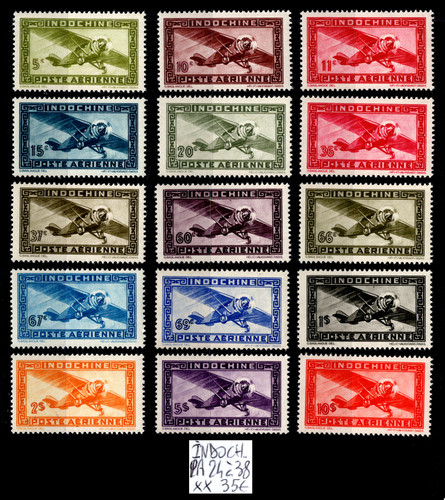 Indochine poste aerienne 24 - indochine,