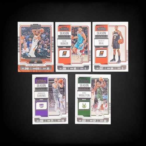 Lot panini contenders nba - lot,