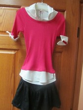 SCHOOL GIRL STYLE PINK BLACK