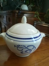 Bonbonnière ou Sucrier à oreilles Gien modèle Patay art déco