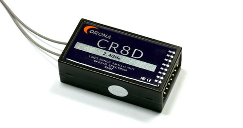Corona model cr8d 8ch - corona, rc