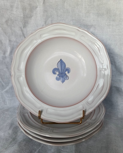 Assiettes creuses henriot - 4,