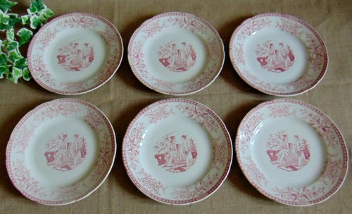 Assiettes plates faience - faience, de