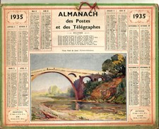 Calendrier Almanach des PTT